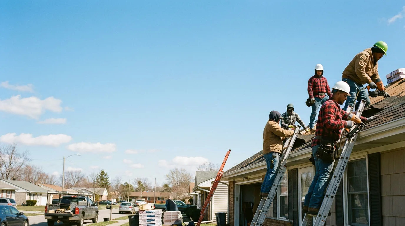 Roofing in The Rock, GA near me